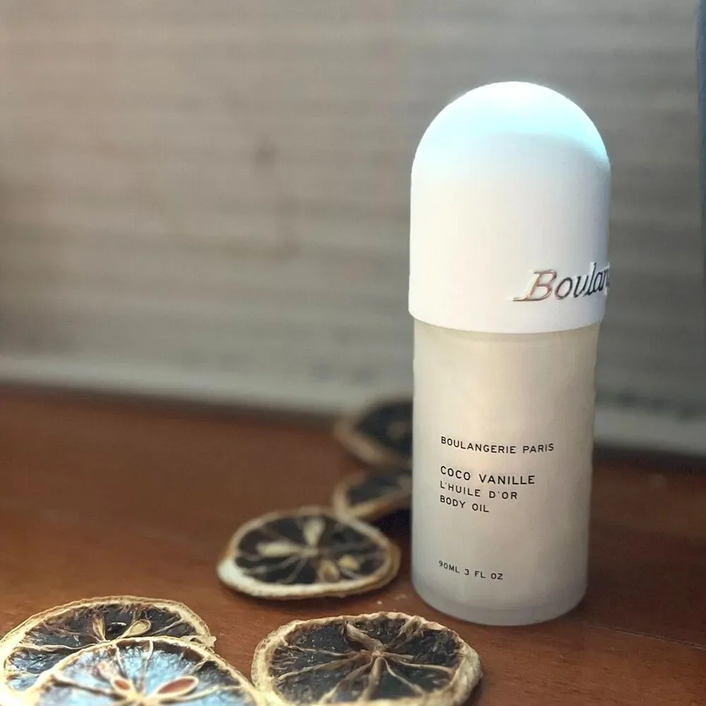 Boulangerie Paris | Coco Vanille Fragrance | Glowy Shimmering Body Oil | 3oz NEW